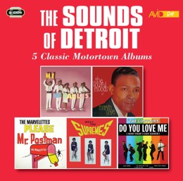 Various Artists: The Sounds Of Detroit - Five Classic Motortown Albums (Hi, Were The Miracles / The Soulful Moods Of / Please Mr Postman / Meet The Supremes / Do You Love Me) (2CD)