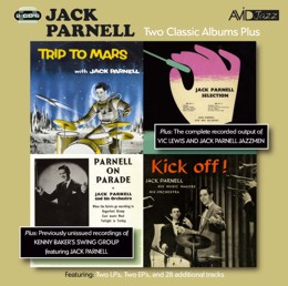 Jack Parnell: Two Classic Albums Plus Two Eps (Trip To Mars / Jack Parnell Selection / Parnell On Parade / Kick Off!) (2CD)