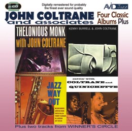 John Coltrane: Four Classic Albums Plus (Thelonious Monk With John Coltrane / Cattin’ With Coltrane And Quinichette / Jazz Way Out / Kenny Burrell & John Coltrane) (2CD)
