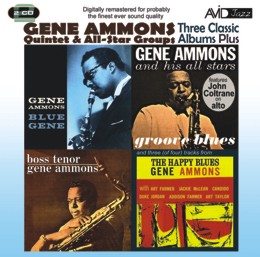 Gene Ammons: Three Classic Albums Plus (Groove Blues / Boss Tenor / Blue Gene) (2CD)