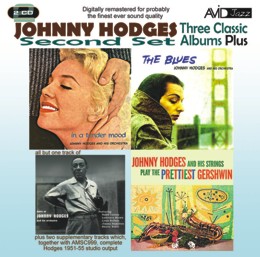 Johnny Hodges: Three Classic Albums Plus (The Blues / In A Tender Mood / Johnny Hodges And His Strings Play The Prettiest Gershwin) (2CD)  
