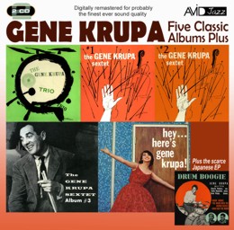 Gene Krupa: Five Classic Albums Plus (The Gene Krupa Sextet #1 / #2 / #3 / Hey Heres Gene Krupa / The Gene Krupa Trio Collates) (2CD)
