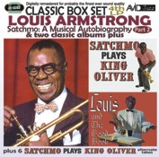 Louis Armstrong: Satchmo: A Musical Autobiography - Part 2 (4th LP) & Two Classic Albums Plus (Satchmo Plays King Oliver / Louis And The Good Book) (2CD)