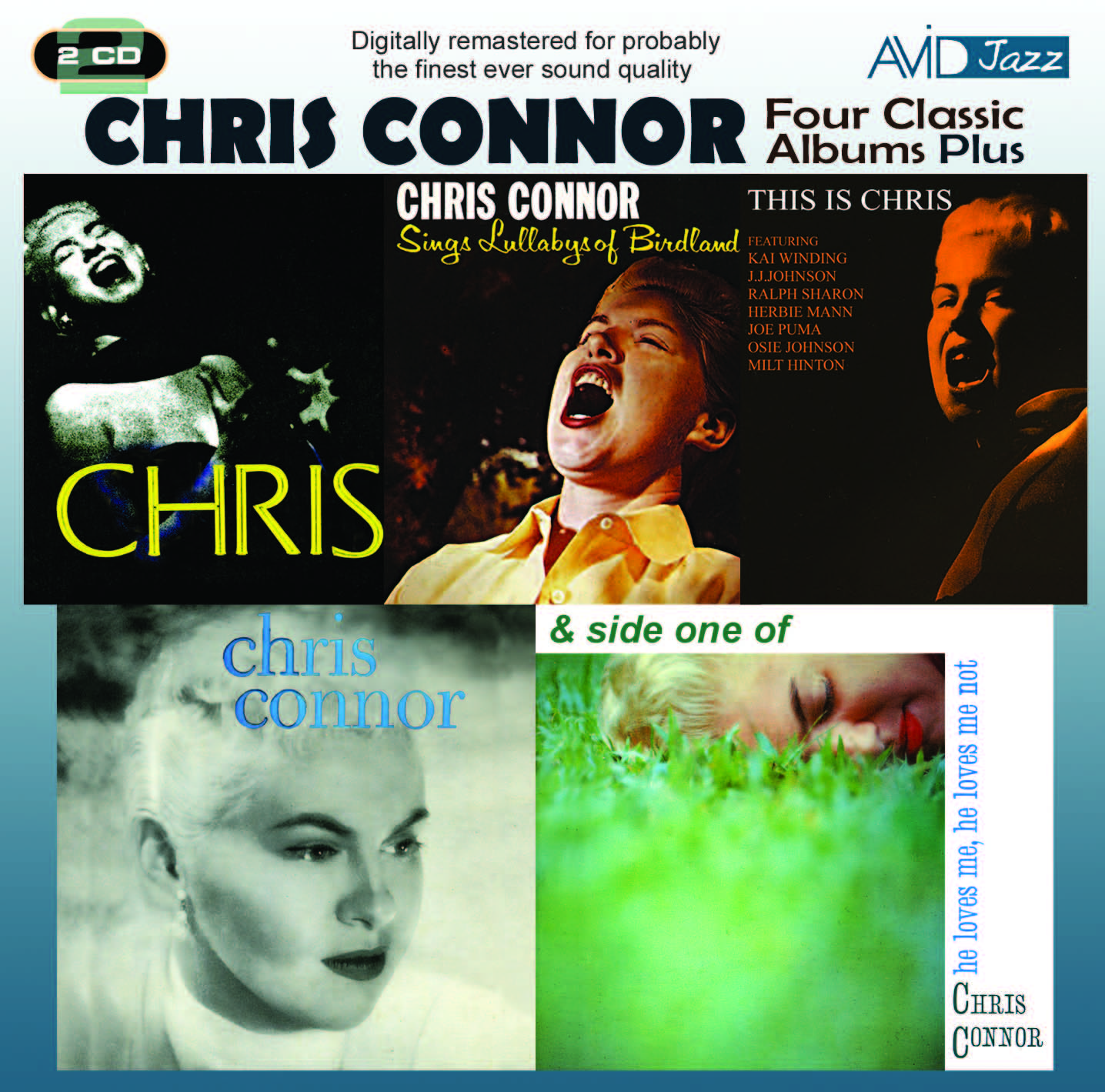 Chris　Four　(Sings　Connor)　Chris　Classic　Chris　Connor:　This　Lullabys　Chris　Of　Albums　Is　(2CD)　Plus　Birdland