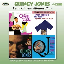 Quincy Jones: Four Classic Albums Plus (This Is How I Feel About Jazz / Harry Arnold + Big Band + Quincy Jones = Jazz / The Great Wide World Of Quincy Jones / At Newport ’61) (2CD)