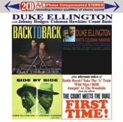 Duke Ellington / Johnny Hodges / Coleman Hawkins / Count Basie: Three Classic Albums Plus (Back To Back / Side By Side / Duke Ellington Meets Coleman Hawkins) (2CD) 