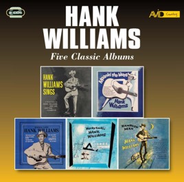 Hank Williams: Five Classic Albums (Hank Williams Sings / Moanin’ The Blues / Memorial Albums / Honky Tonkin’ / Ramblin’ Man) (2CD)