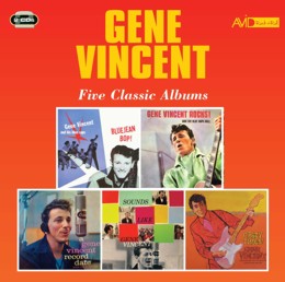 Gene Vincent: Five Classic Albums (Bluejean Bop / Gene Vincent Rocks! And The Blue Caps Roll / A Gene Vincent Record Date / Sounds Like  Gene Vincent / Crazy Times) (2CD)
