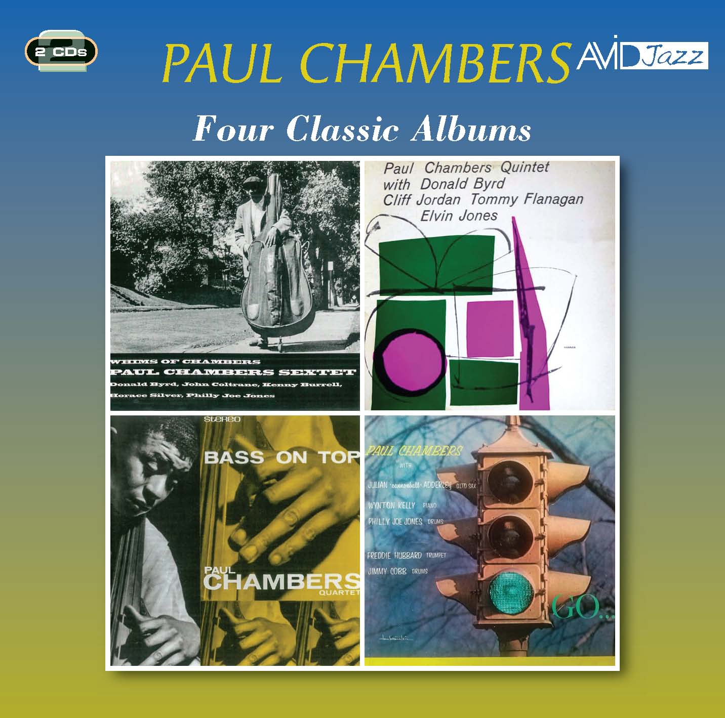 Paul Chambers: Four Classic Albums (Whims Of Chambers / Paul Chambers  Quintet / Bass On Top / Go) (2CD)