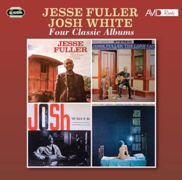 Jesse Fuller & Josh White: Four Classic Albums (Jazz, Folk Songs, Spirituals & Ballads / The Lone Cat / Sings Ballads-Blues / Empty Bed Blues) (2CD)