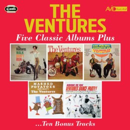 The Ventures: Five Classic Albums Plus (Walk Don’t Run / The Ventures / The Colorful Ventures / Mashed Potatoes And Gravy / Going To The Ventures Dance Party) (2CD)  