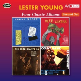 Lester Young: Four Classic Albums (Count Basie Kansas City Seven & Lester Young Quartet / Blue Lester / The Jazz Giants 56 / Count Basie At Newport) (2CD)
