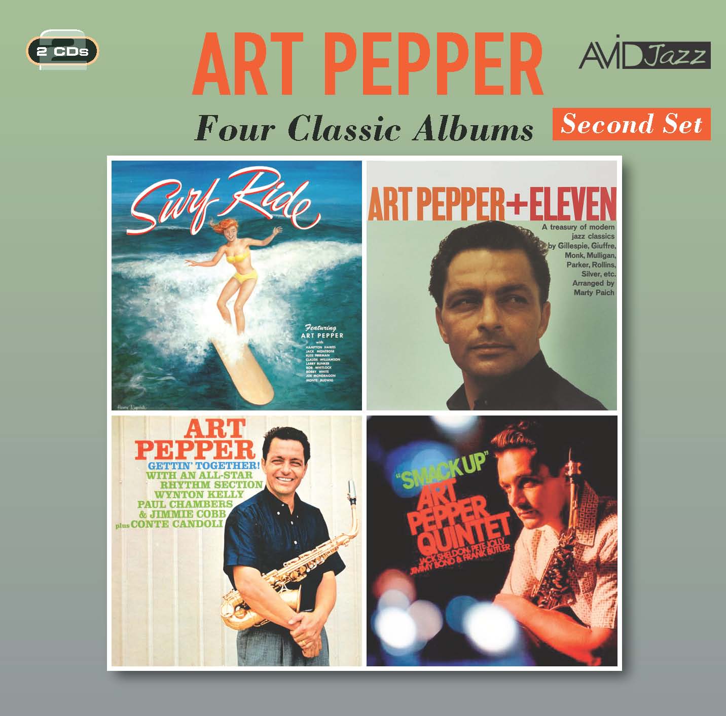 Art Pepper: Four Classic Albums (Surf Ride Art Pepper Eleven (Modern  Jazz Classics) Gettin' Together! Smack Up) (2CD)