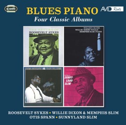 Various Artists: Blues Piano - Four Classic Albums (The Return Of Roosevelt Sykes / Willie’s Blues / Spann Is The Blues / Slim’s Shout) (2CD) 