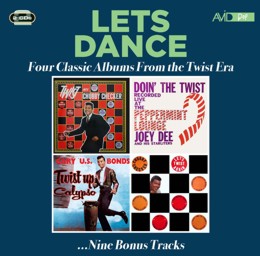 Various Artists: Let’s Dance - Four Classic Albums From The Twist Era (Twist With Chubby Checker / Doin’ The Twist At The Peppermint Lounge / Twist Up Calypso / For Your Swingin’ Dancin’ Party Vol 3: Let’s Twist Again) (2CD)