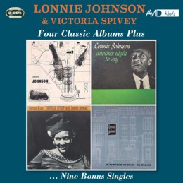 Lonnie Johnson / Victoria Spivey: Four Classic Albums Plus (Blues / Lonesome Road / Woman Blues / Another Night To Cry) (2CD)