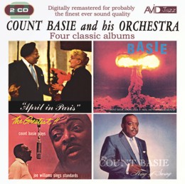 Count Basie: Four Classic Albums (April In Paris /  King Of Swing / The Atomic Mr.Basie /  The Greatest! - Count Basie Plays, Joe  Williams Sings Standards)(2CD)