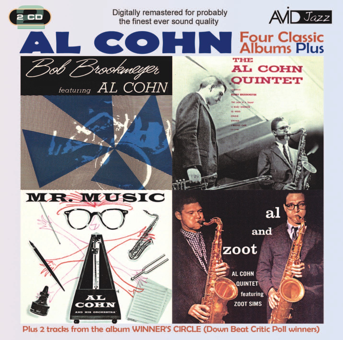 Bob　Classic　Ft　Albums　Al　Quintet　Four　Al　Ft　Bob　Al　Brookmeyer　Cohn:　Al　Music　Zoot　Plus　(Mr　Cohn)　Cohn　Brookmeyer　(2CD)