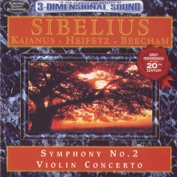 Sibelius: Symphony No.2 & Violin Concerto (CD)