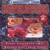 Tchaikovsky: Piano Concerto No 1: Rachmaninov - Piano Concerto No 2. (CD)