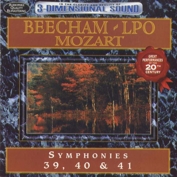 Mozart: Syphonies 39, 40 & 41: Sir Thomas Beecham/LPO (CD)