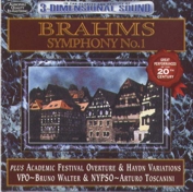 Brahms: Symphony No.1 Plus Academic Festival Overture & Haydn Variations (CD)